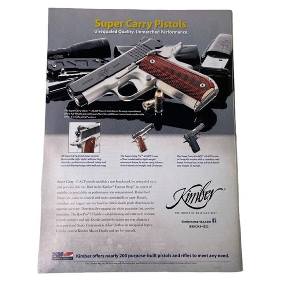 American Rifleman NRA Magazine July 2013 Vol 161 No 7 Gettysburg u - Picture 4 of 10